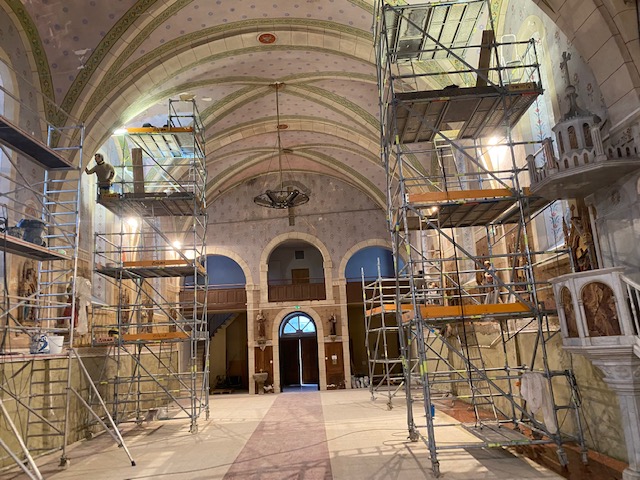 Rénovation église St Pierre de Trivisy